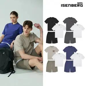 [최종가 NO세일]네파이젠벅  남여공용 셋업+반팔티셔츠, 총 3종 구성