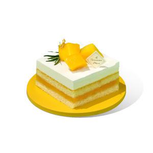 [투썸플레이스] 떠먹는 망고 생크림 케이크