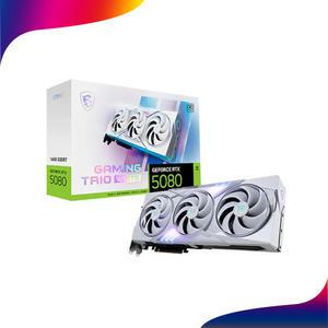 MSI 지포스 RTX 5080 게이밍 트리오 OC 화이트 D7 16GB 트라이프로져4 그래픽카드