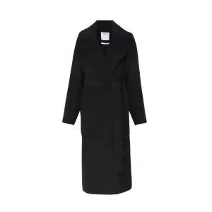 막스마라 스포트막스 여성 VELENO 벨레노 벨티드 울 코트 블랙 2422016031600 013