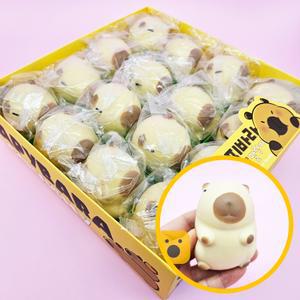 2000 카피바라 마시멜로 말랑이 16개입 1박스 - 오동통 말랑이 스트레스해소 화날때 피젯토이 주물럭