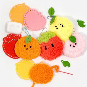 뜨개 과일 키링 만들기 DIY 가방 열쇠 고리 걸이 초등 만들기 키트