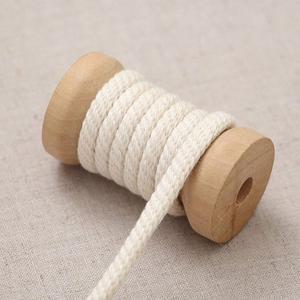 [소잉데일리]]둥근 스트링 면끈 내추럴 점퍼 후드 바지 의류 가방 소품 길이조절