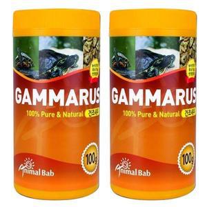 PSP 애니몰밥 감마루스 거북이사료 100gx2개