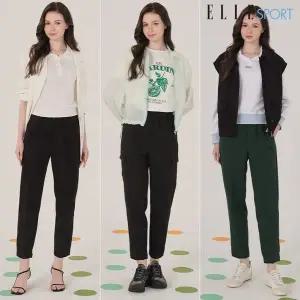 [하프클럽/엘르 스포츠]ELLE SPORT 여성 컴포트 레저 팬츠 3종