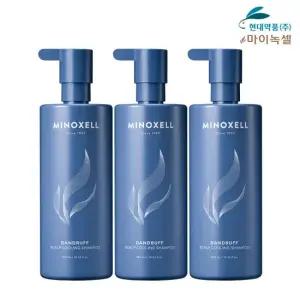 [현대약품]마이녹셀 댄드러프 스칼프 쿨링 샴푸 480mlx3개