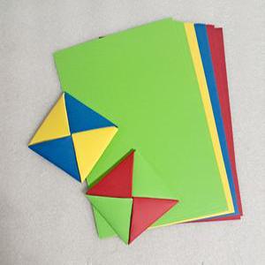 민속 딱지만들기 종이 전통 만들기 10인용 딱지접기