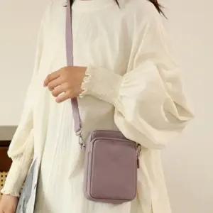 [KNPD]  고급원단 남녀공용 미니 크로스백 생활방수 핸드폰가방