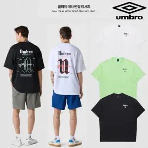 [롯데백화점]엄브로 쿨피케 레터 반팔 티셔츠 UQ321CRS73 3종