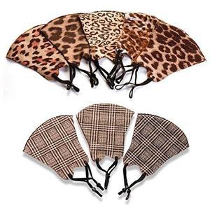 [셀러허브 패션][JH2P6T37_55]호피 스웨이드 패션 패션마스크 마스크