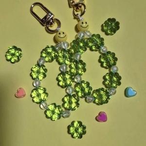 고품질 비즈스트랩 폰스트랩 추천 네잎클로버 (WFI0XMY)