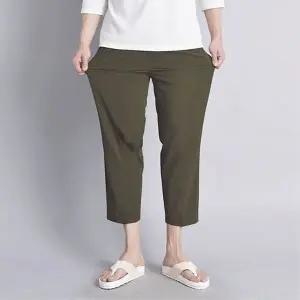 [제이젝스]P802 8부 슬랙스 밴딩팬츠