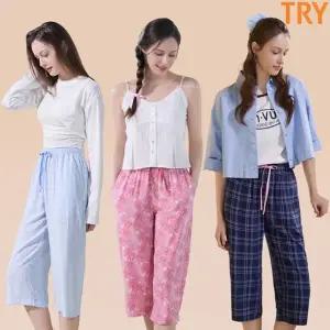 초특가 [TRY] 인견100 7부 팬츠 3종 (여성)