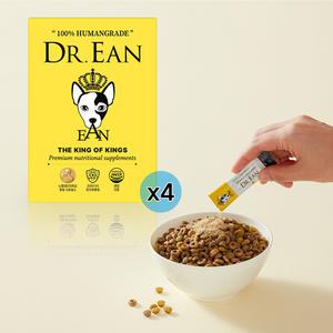 닥터이안 반려동물 반려견 강아지 종합 영양제 30포 4박스 / 눈물자국 피부 관절염 간건강