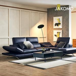 [자코모]아빌라 4인 코너카우치형 기능성 럭스 통가죽 천연면피 소가죽 소파