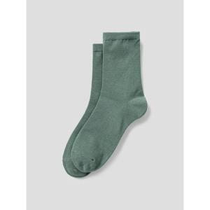 [에잇세컨즈] 베이직 솔리드 중목 양말 - 카키 (1956KTWY7H)