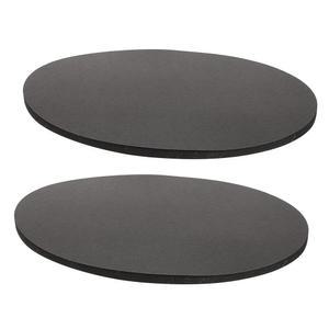 Homoyoyo 50개 두꺼운 원형 아트 종이 카드 내구성 DIY 공예용 도화 하드보드 및 유화 물감 등을 위한 스크랩북 매끄러운 표면