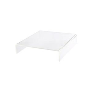 진열대(ㄷ자받침)20 DP5201) 4456/장식장/플라스틱/케이스/아크릴/선반/투명/쇼케이스/진열대/받침대/수납