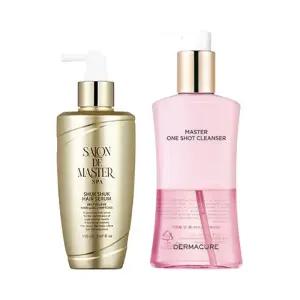 살롱드 마스터 슉슉 헤어세럼 150ml + 더마큐어 원샷 클렌저 시즌2 200ml