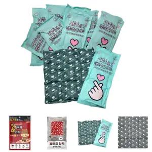 (400g)(대용량)(10개입) 국내산 방석 핫팩 야외 활동용 장시간 핫팩/매트/방석식/방석형/난방/활동/대형