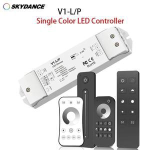 스카이댄스 DC12-48V V1-L/P LED 조광기 2.4G RF 리모컨