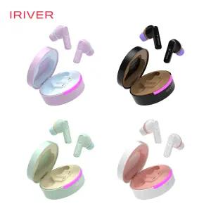 아이리버 마카롱 항균 저지연 노이즈캔슬링 블루투스 이어폰 MC50