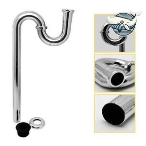 스텐레스 세면기 S자 배수 트랩 실용형 배수관 (WFH8VMO)