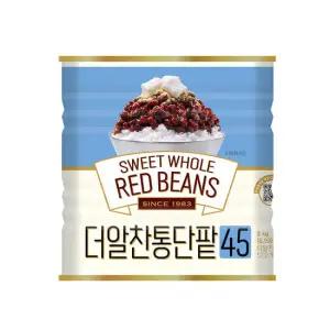 대용량 빙수팥 더알찬 통단팥 3kg X 3개