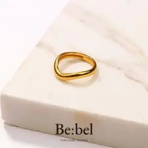 순금반지 3.75g(1돈 한돈) 24k 여자 민자 웨이브 비벨