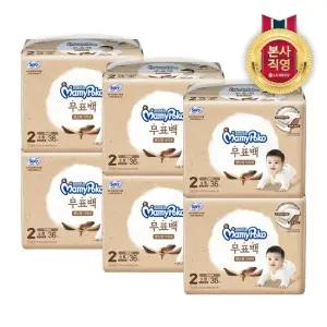 마미포코 무표백 밴드형 기저귀 남여공용 2단계 소형 216매