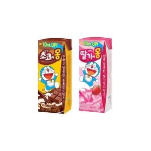 초코에몽 190ml x 12개+딸기에몽 190ml x 12개