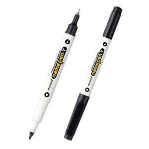 모나미 유성마카 네임펜 T 트윈타입 흑색/청색/적색 낱자루