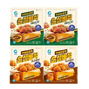청정원 순살바삭자메이카스타일치킨 300g, 2개 + 허니간장치킨 300g, 2개