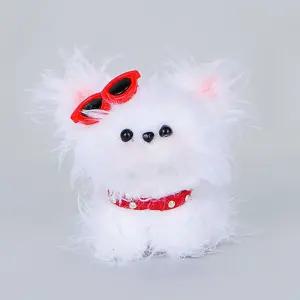 모루인형만들기 강아지 (요크셔테리어) 화이트