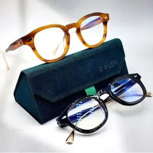 풀아세테이트 아넬형 뿔테안경 7단경첩 명품 패션 빈티지 남자 여자 블루라이트안경 TGL77