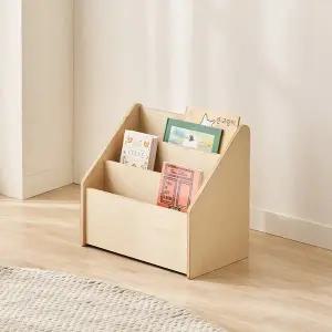 [삼익가구]그로빌 와이드 3단 전면 책장 어린이 책꽂이