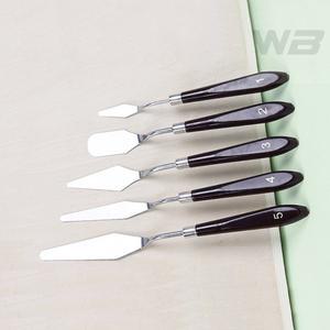 와볼샵 미술용 나이프 5종 세트 물감 주걱 물감덜어낼때 수채화 유화용 입체적질감 스페츌라