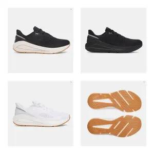 [언더아머](대전신세계)3028002 블랙 올블랙 화이트 3컬러 소닉7 런닝화 발편한 쿠션좋은 운동화