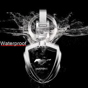 포드 gt 포드 머스탱 쉘비 GT 500 컨버터블 V용 3D 금속 자동차 키체인 구름 패턴 키링 액세서리