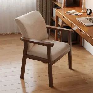 원목 책상 의자 북유럽 1인용 팔걸이 편안한