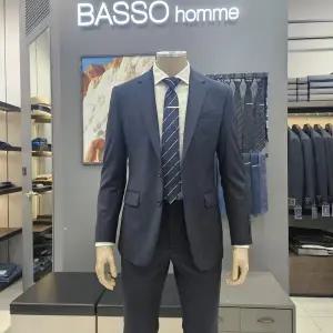 [바쏘옴므]심플ㆍ추동울혼방기본솔리드슬림핏정장WSY3JT01_OD