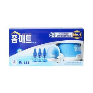 홈매트 리퀴드 코드형 훈증기 살충제 + 리필 29ml x 3p