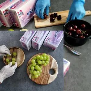 마미손 니트릴장갑 라텍스장갑 위생장갑 요리장갑