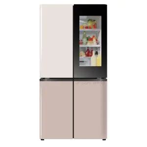 LG전자 오브제컬렉션 노크온 매직스페이스 AI 냉장고 (M876GGA431) (UP)