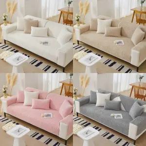 몽글 쇼파패드 가을 겨울 2인용 3인용 4인용 토퍼 매트 방석 패브릭 쇼파커버 거실 소파커버 카우치 커버링 논슬립 소파패드 인테리어소품