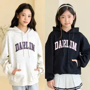 델라 후드 티셔츠 맨투맨 / 여아 주니어 의류 초등학생 옷