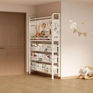 문뒤 틈새 다용도 수납장 벽선반 틈새장 좁은공간 문뒤선반 팬트리 슬림장 수납랙 타공판