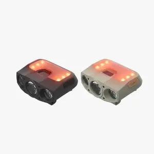 크레모아 캡온 200H+ 민트그레이 캡라이트 충전식 LED 헤드랜턴 등산 백패킹 낚시 작업등