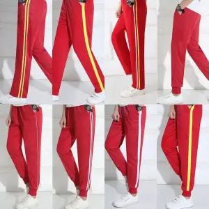 교복생활복 (기모)기본_조거 레드 트레이닝 바지 8종 교복 1-2