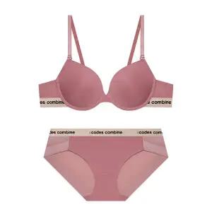 갤러리아 코데즈컴바인[여] 핑크 베이직 브라 햄팬티세트(CEWBR961PK/CEWBP961PK)